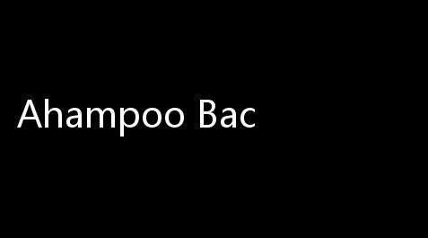 Ahampoo Backup(系统备份还原)